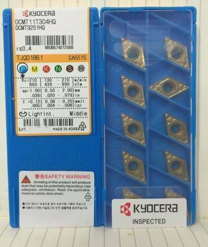 10PCS/Box New Kyocera CNC Blade DCMT11T304HQ CA5515