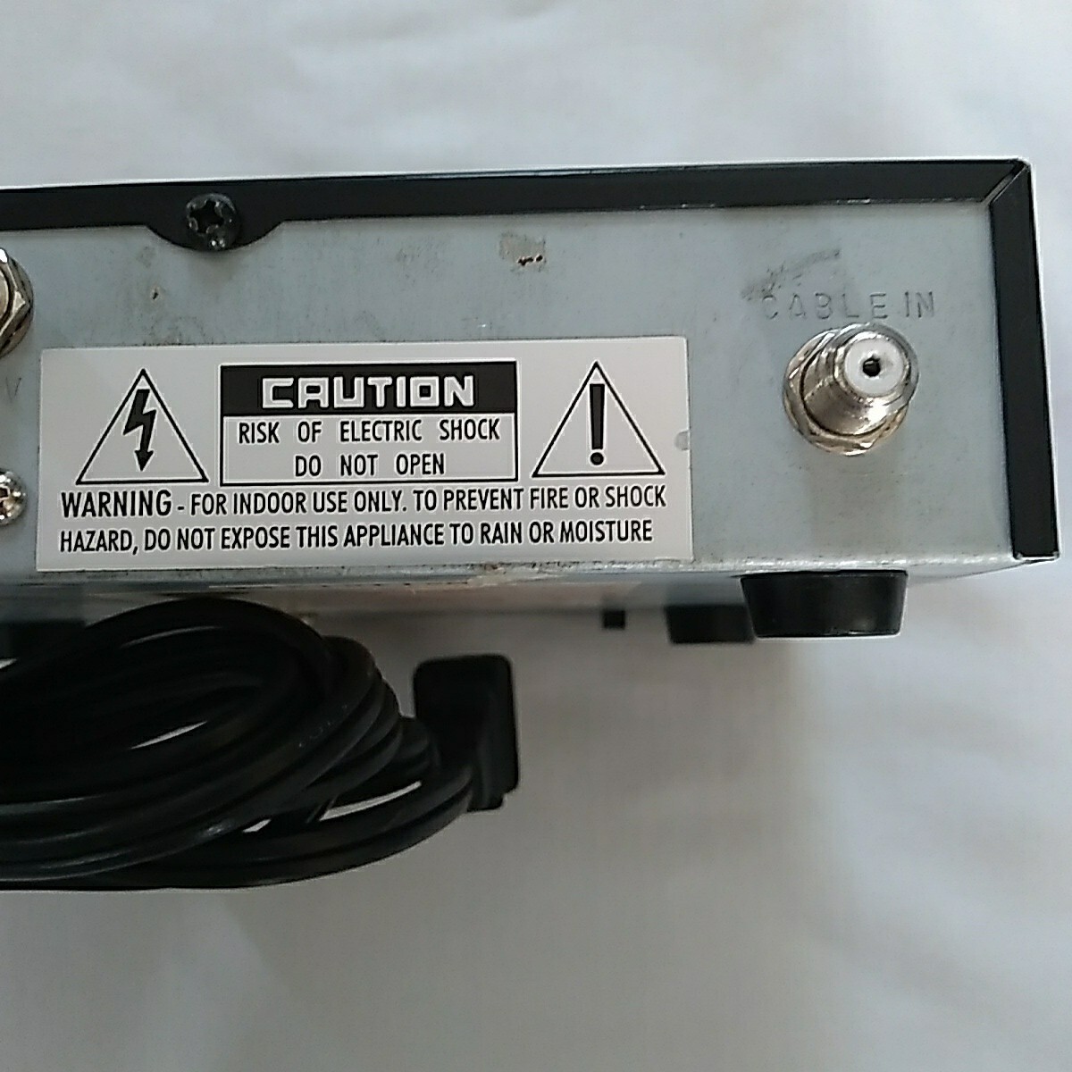 Radio Shack 83 Channel Remote Control Cable Converter With Remote