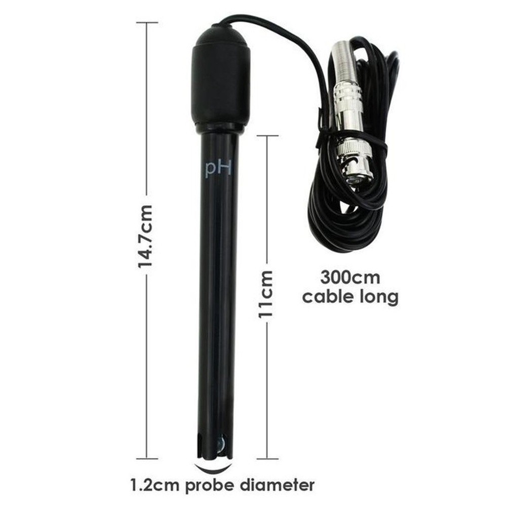 Water Testing Electrode Probe with for bnc Connector for Meter Controllers