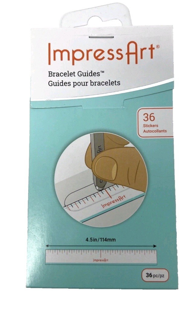 ImpressArt Bracelet Guides for Metal Stamping