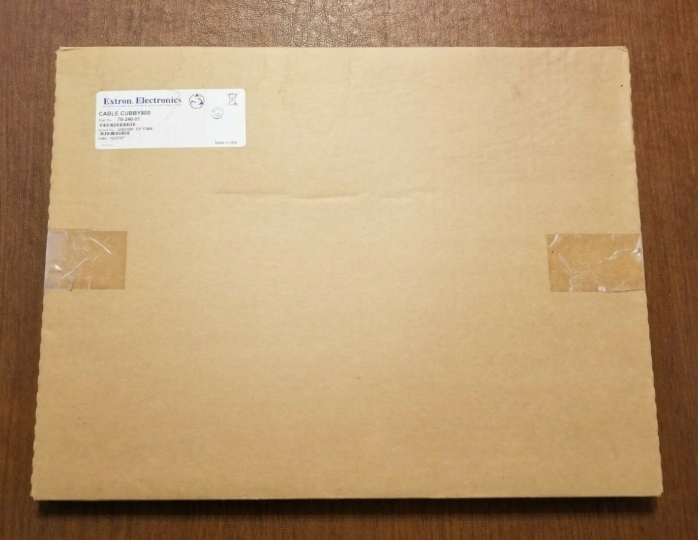 EXTRON ELECTRONICS #70-240-01 KTS, Cable Cubby800 Router Guide – NEW