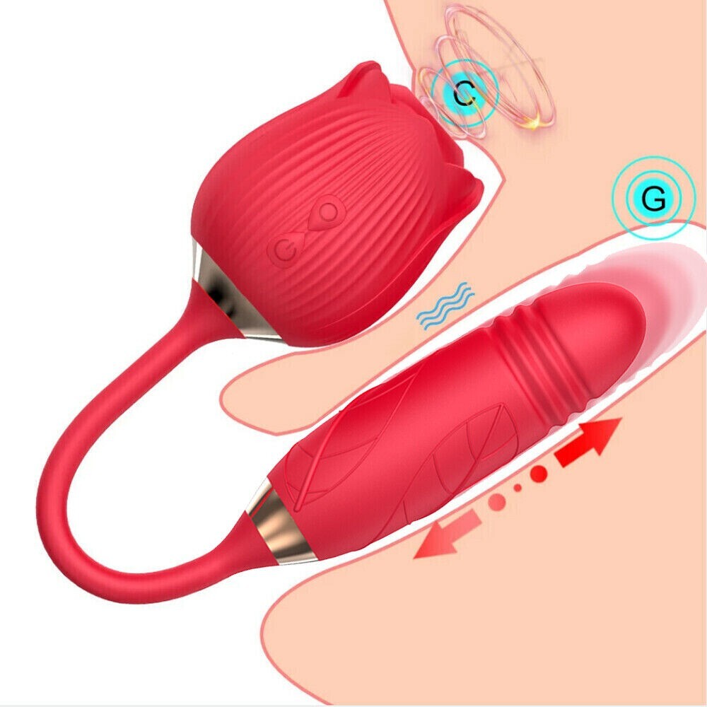 Oral-Sucking-Vibrator-Clit-Sucker-Dildo-Women-G-spot-Massager Sex-Toy for Women