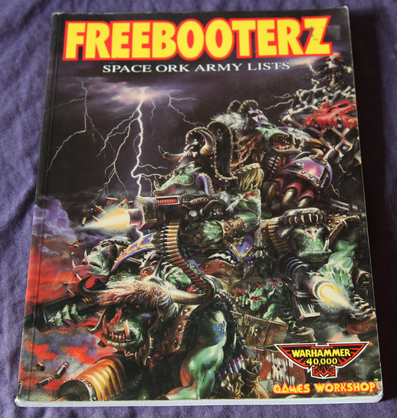 Warhammer 40k, Freebooterz, Freebooters 1991, Orkses Rule Book Codex, Army Lists