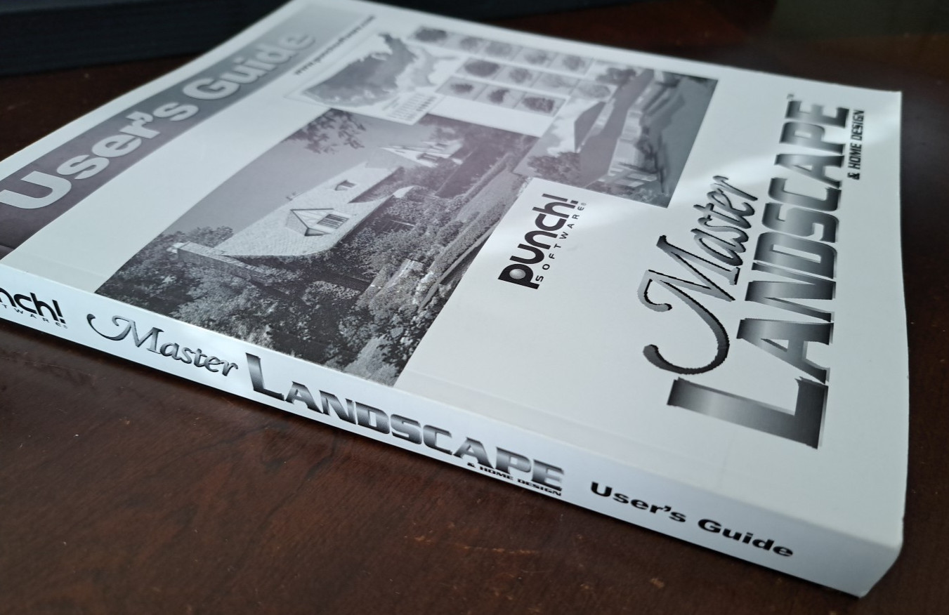 Master Landscape & Home Design by Punch! Software (2002) – w/ Manual – Tested