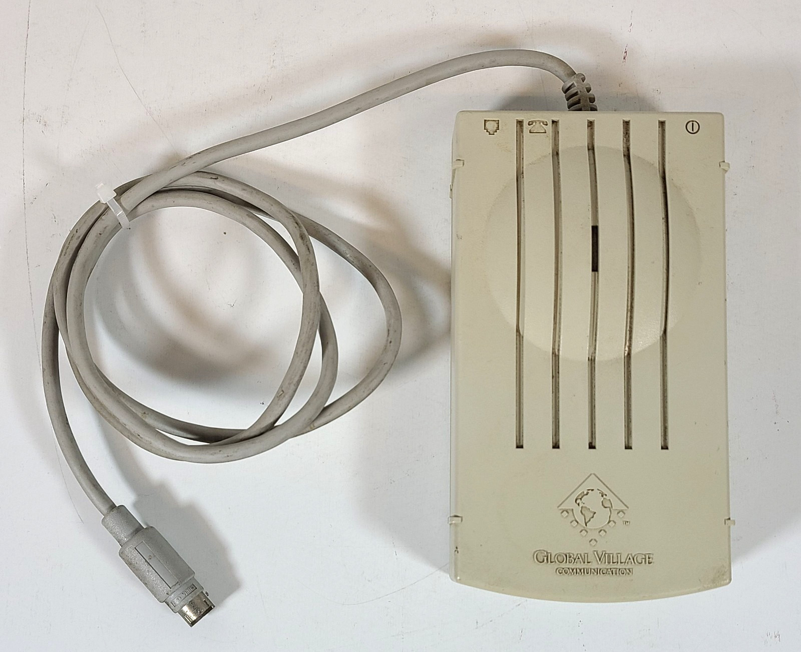 Global Village Teleport Gold II External Modem for Apple Macintosh UNTESTED