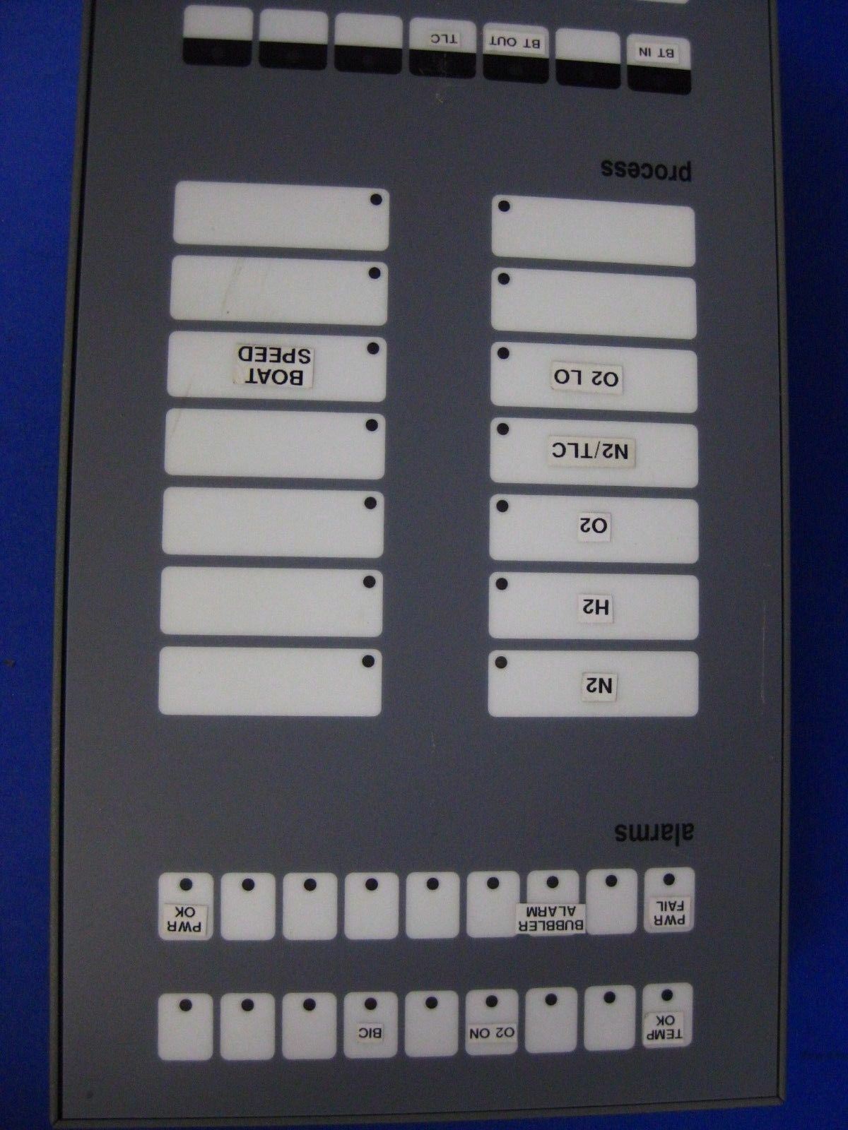 SEMY Engineering Process Status Display Box w/ MYP821800 PCB, Used