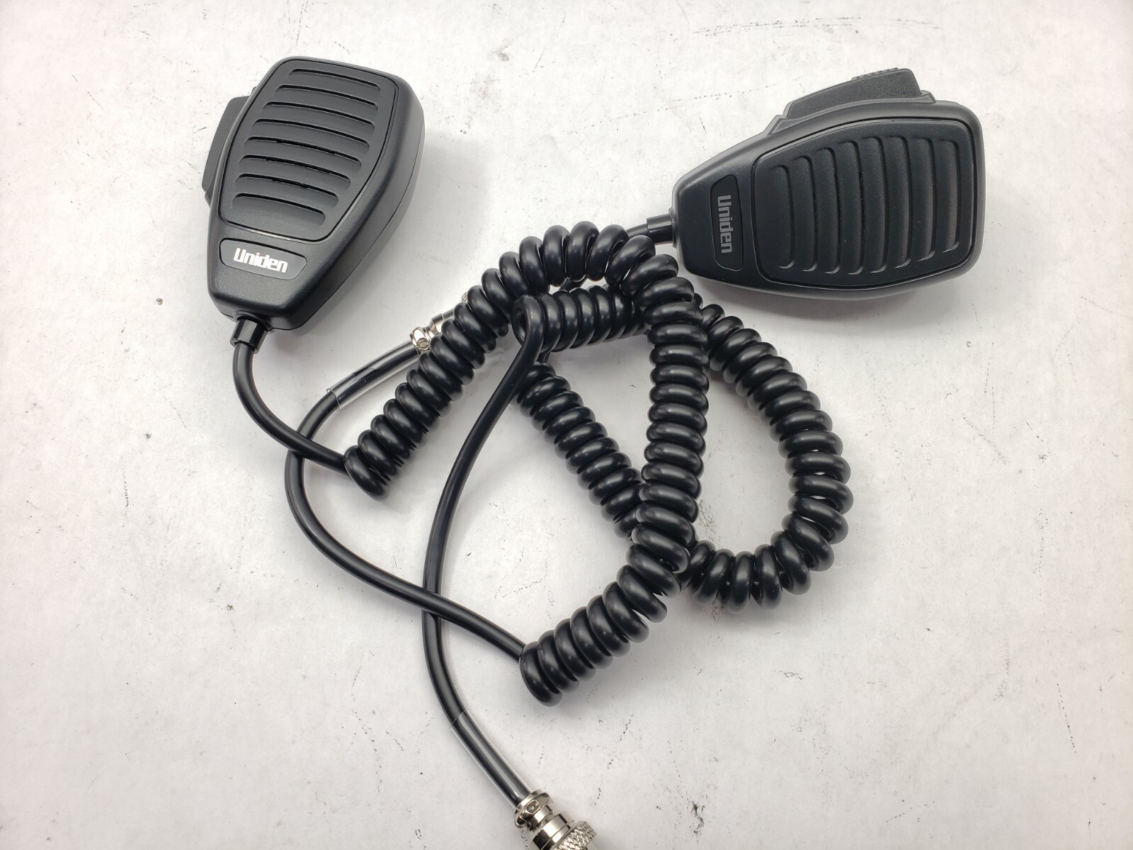 LOT OF 2 uniden walkie speaker 5A862V 4 PIN   Bc645
