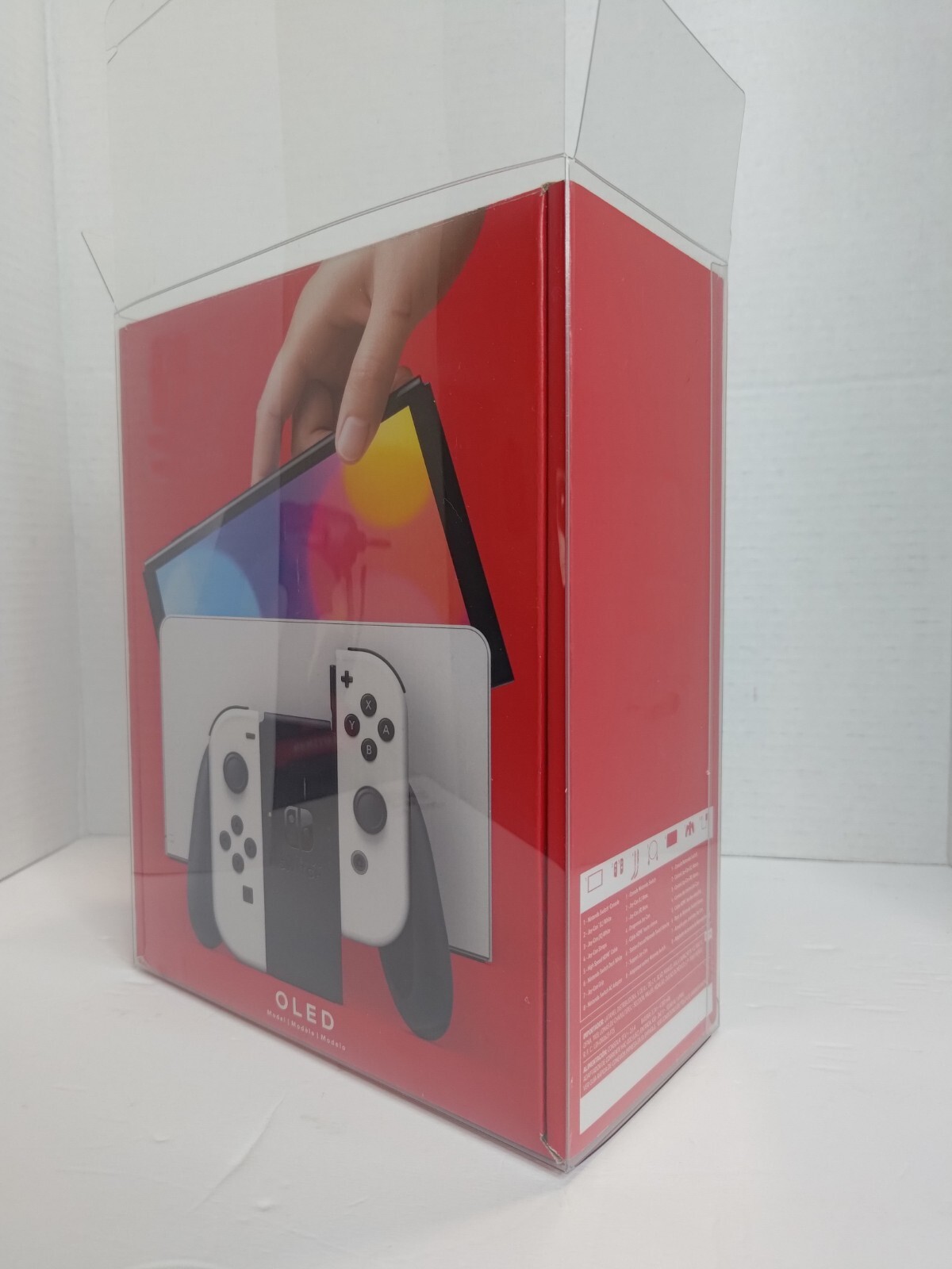 OLED Switch Console Box Protector & Display Case, Fits Zelda, Pokemon, Splatoon