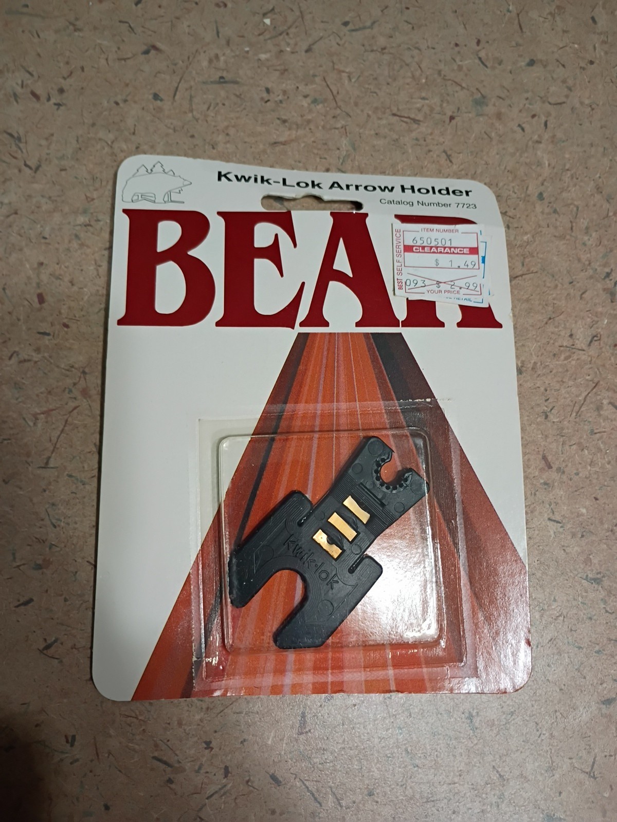Bear Kwik-Lok Arrow Holder