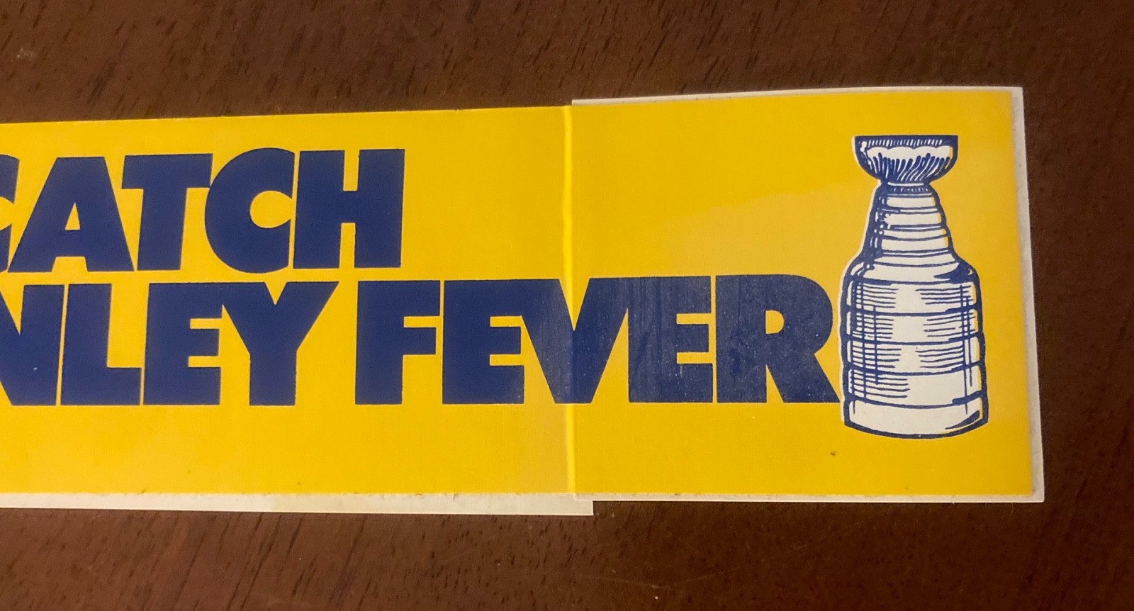 Vintage Buffalo Sabres Bumper Sticker