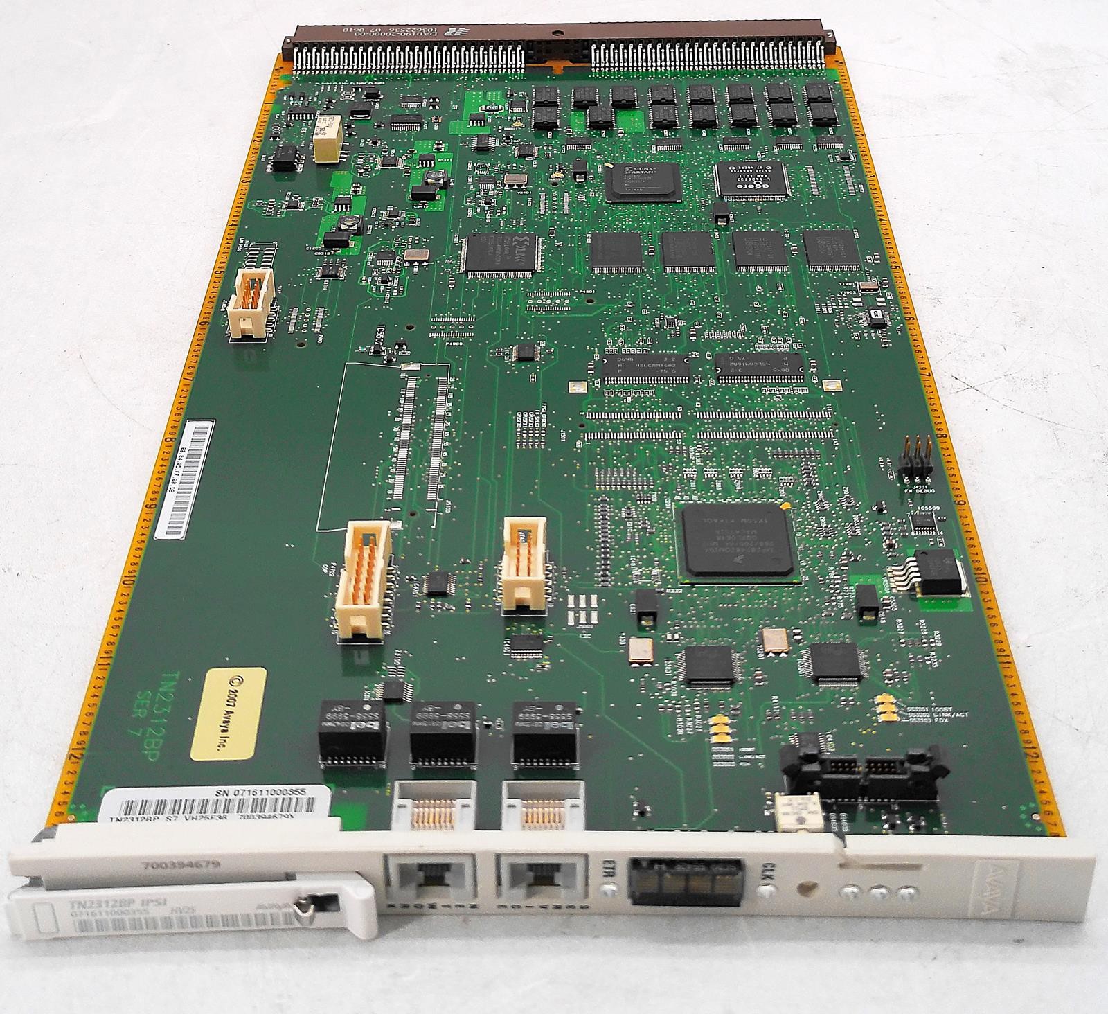 AVAYA TN2312BP IPSI HV25 700394679 IP SERVER INTERFACE BOARD