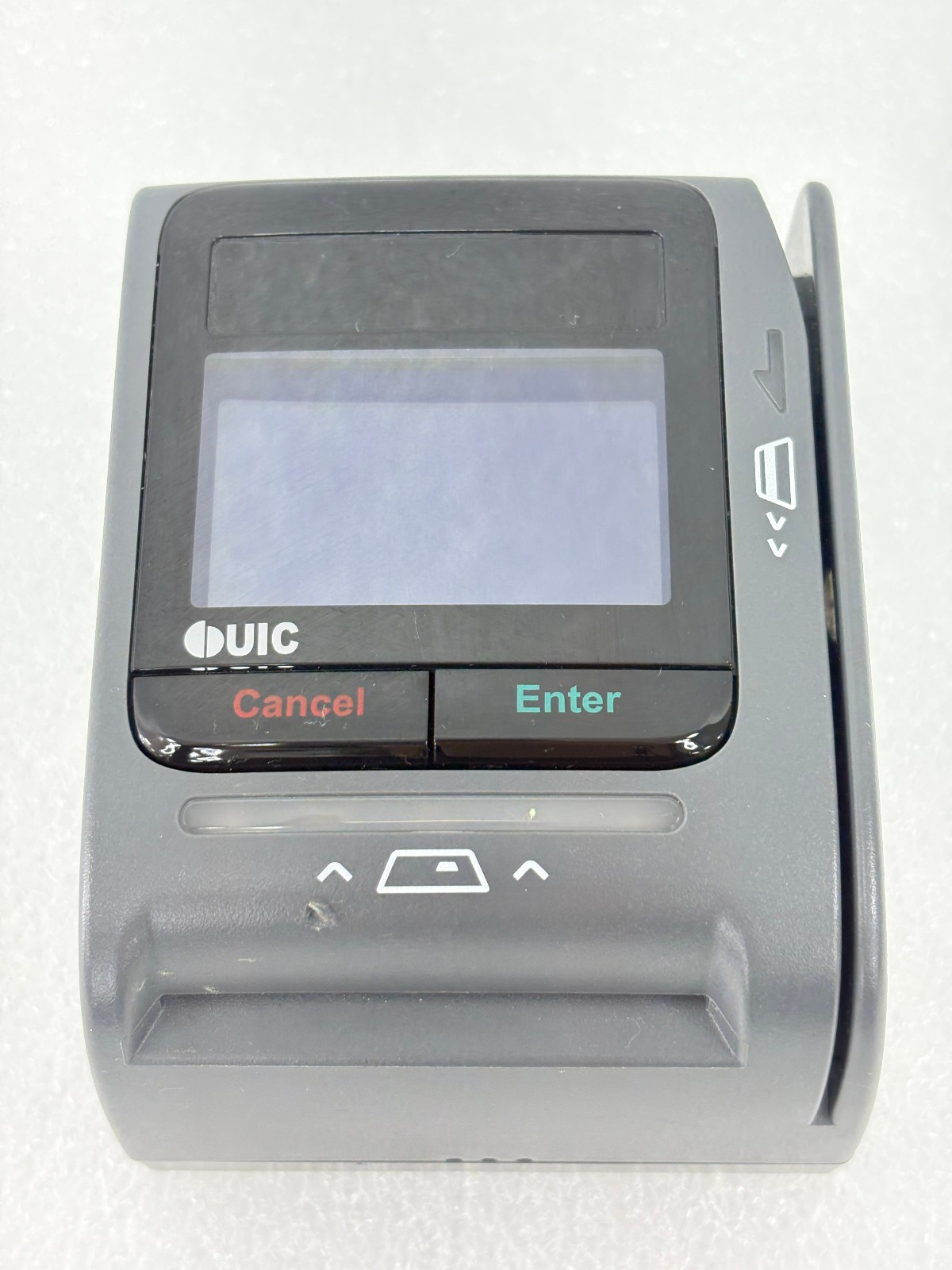 PRE OWNED | UIC BEZEL8 Contactless Smart Card POS Reader Terminal Only - Black