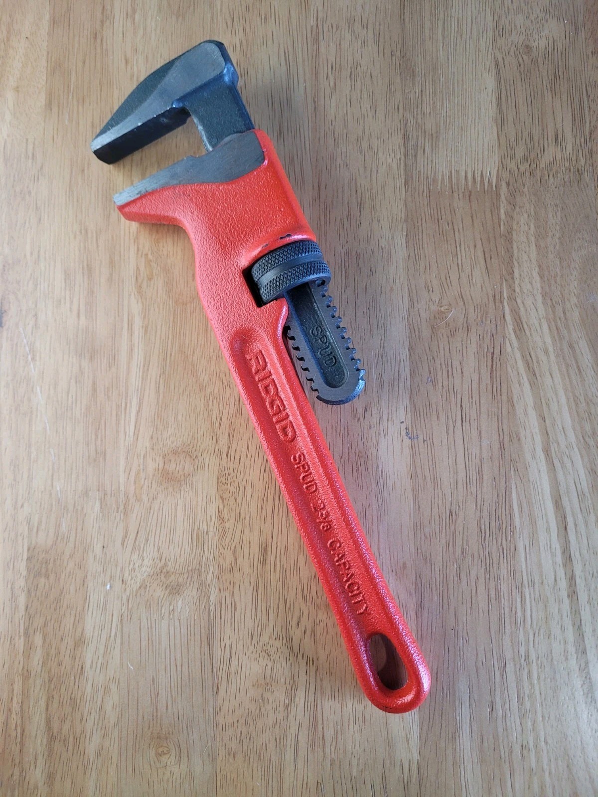 Rigid Spud Wrench 2 5/8” Capacity, 11”.