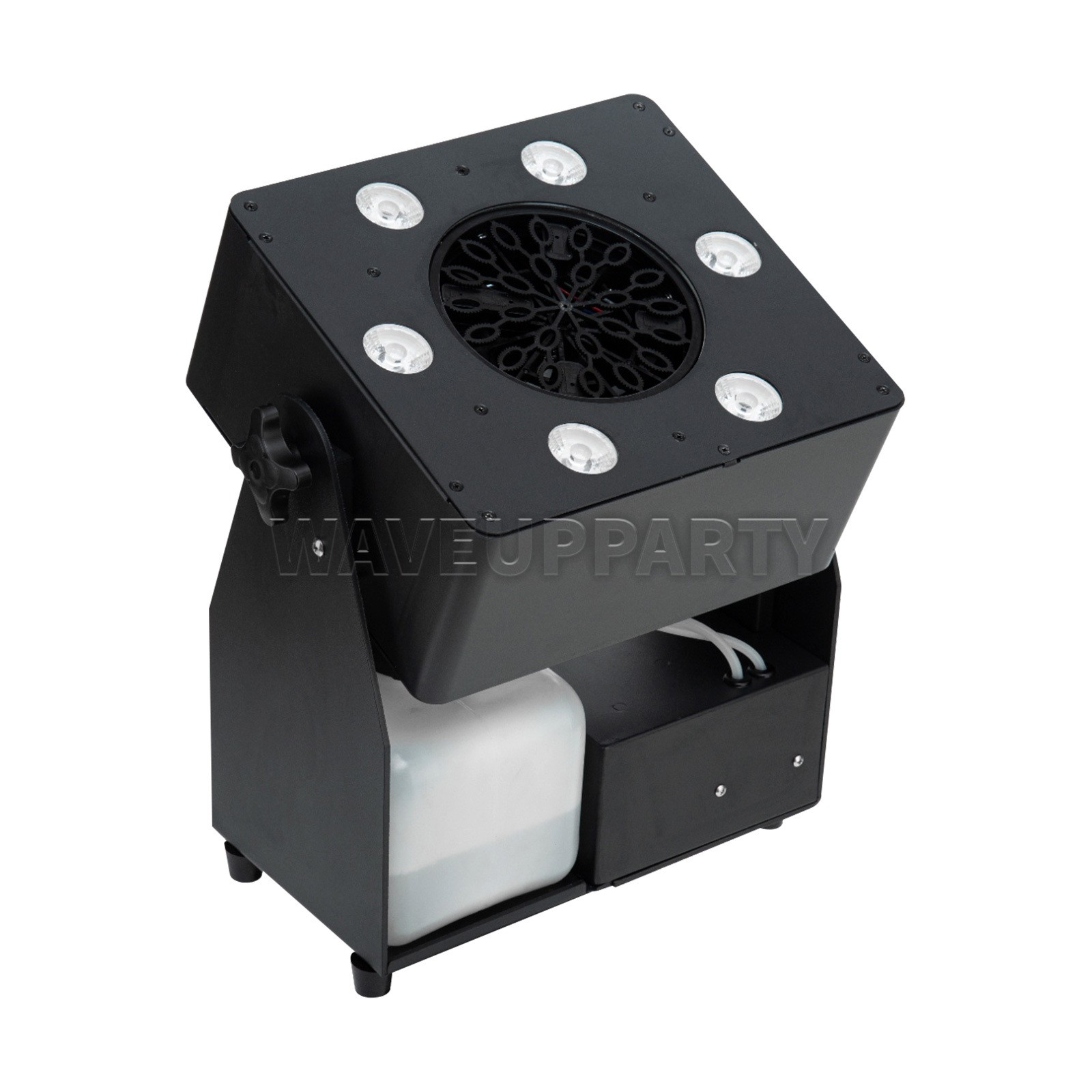 PAIDUN LED Automatic Bubble Machine Moving Head Blower Effect Wedding Show Event