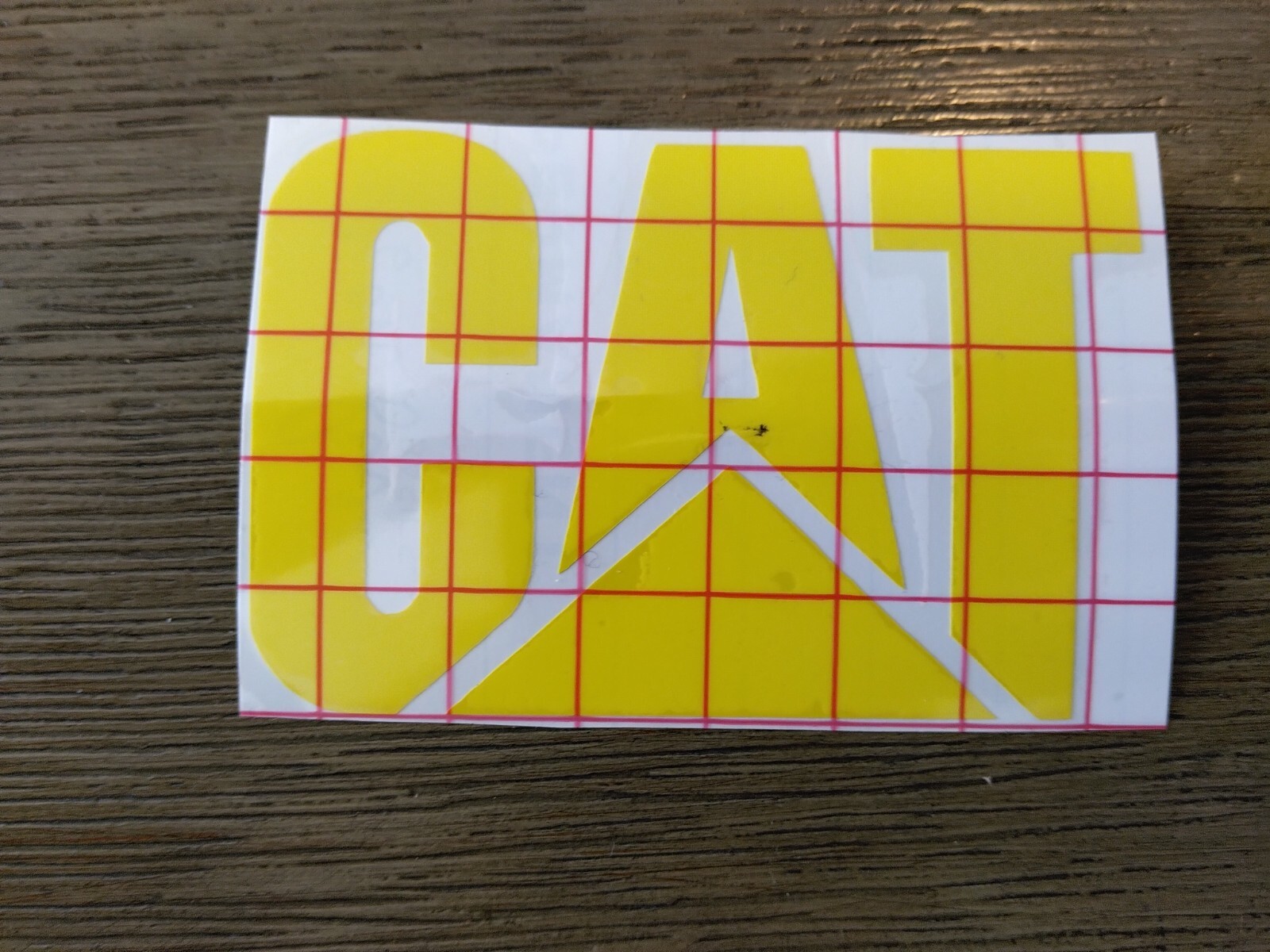 Caterpillar Logo Decal 3.5"x2.25"