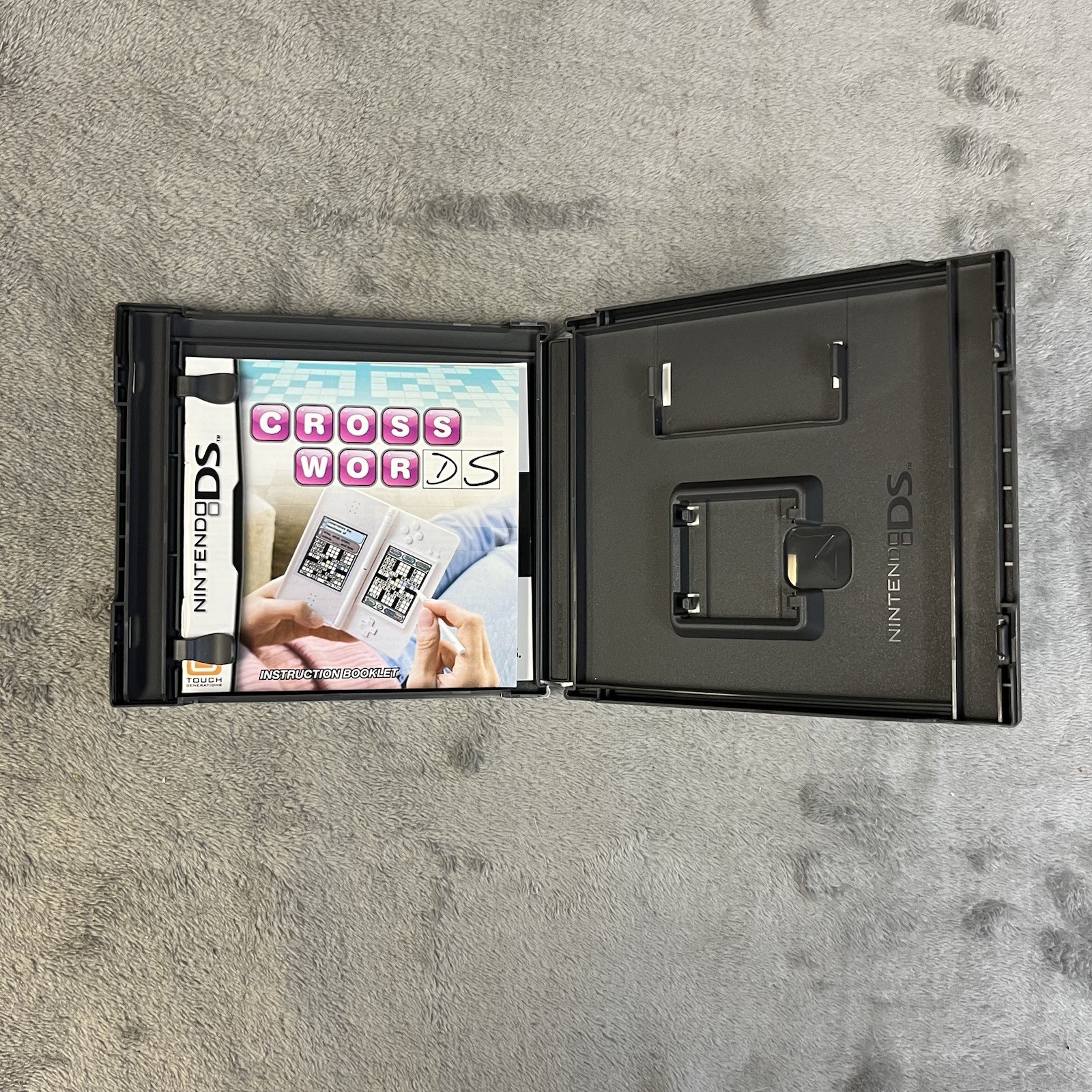 Crosswords DS (Nintendo DS) Case ONLY / No Game / Authentic USA Version No Game