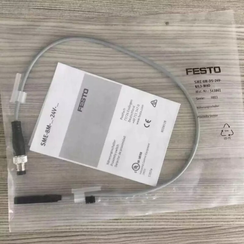 1PC New Festo SME-8M-DS-24V-K-0 3-M8D 543861 Switch In Box Brand Free Shipping