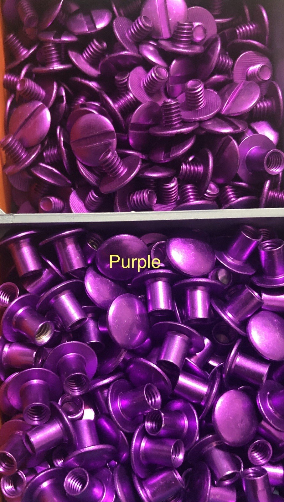 JT Proflex / Flex7 / Spectra Replacement Purple Annodized Screws 4 pack