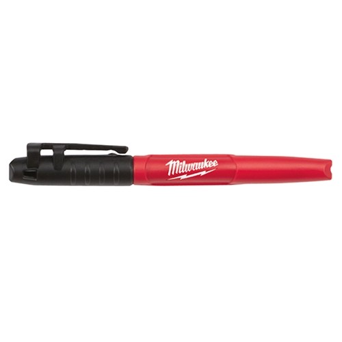 Milwaukee 48-22-3100 INKZALL Fine Point Clog-Resistant Tip Marker, Black