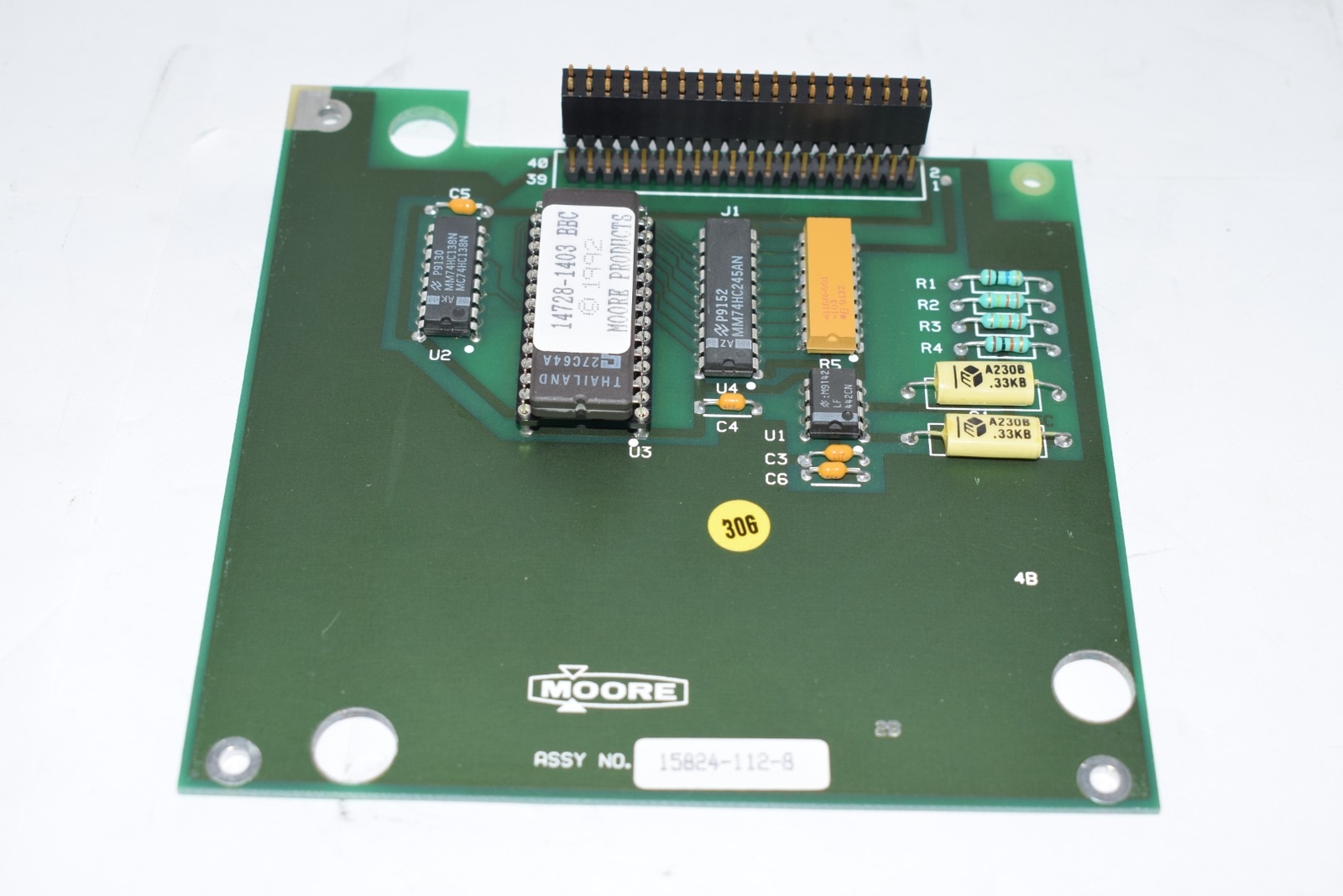 NEW SIEMENS MOORE 15824-112-8 PC BOARD PCB Voltage Board