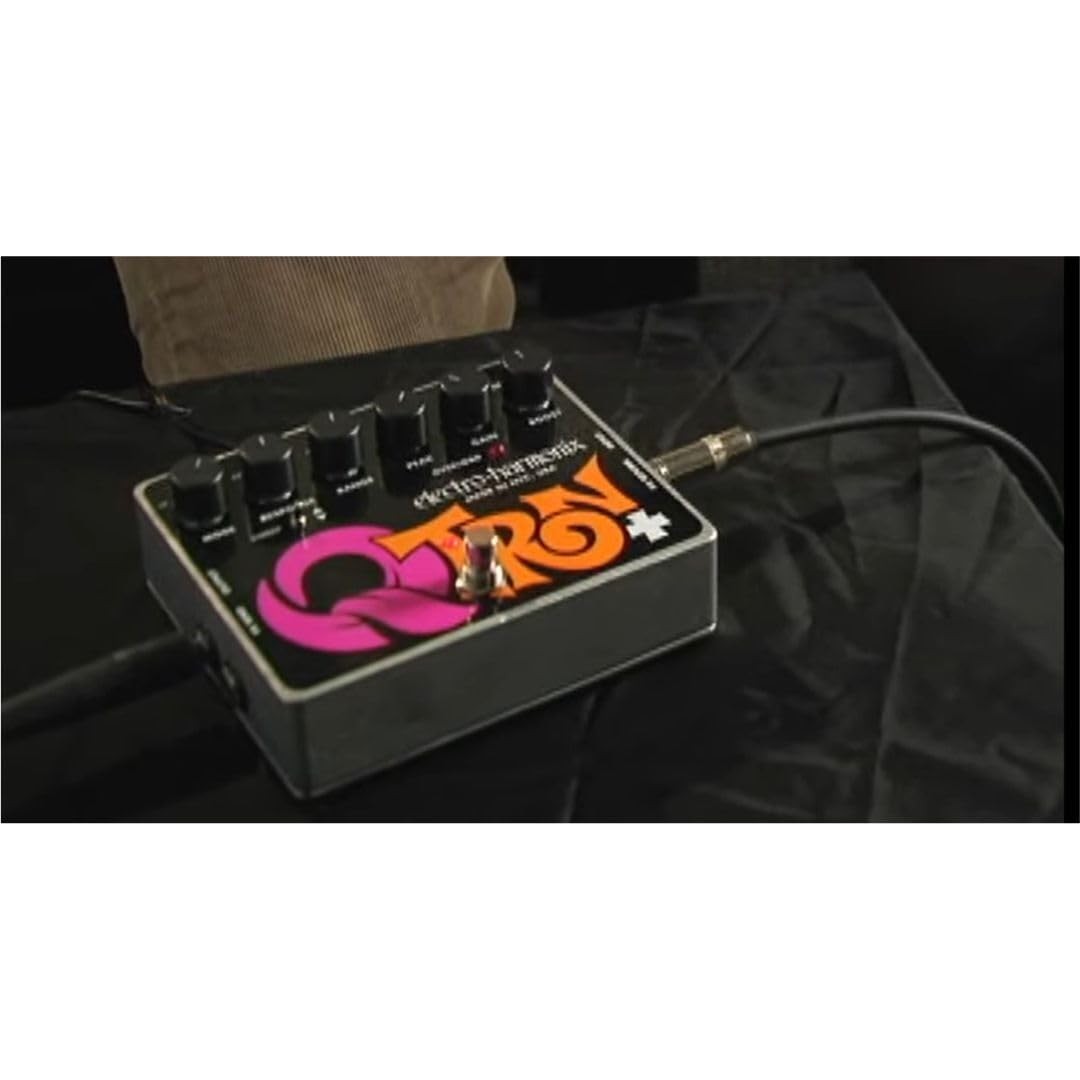 Electro-Harmonix Q-Tron Plus Envelope Filter Effects Pedal Black New JP
