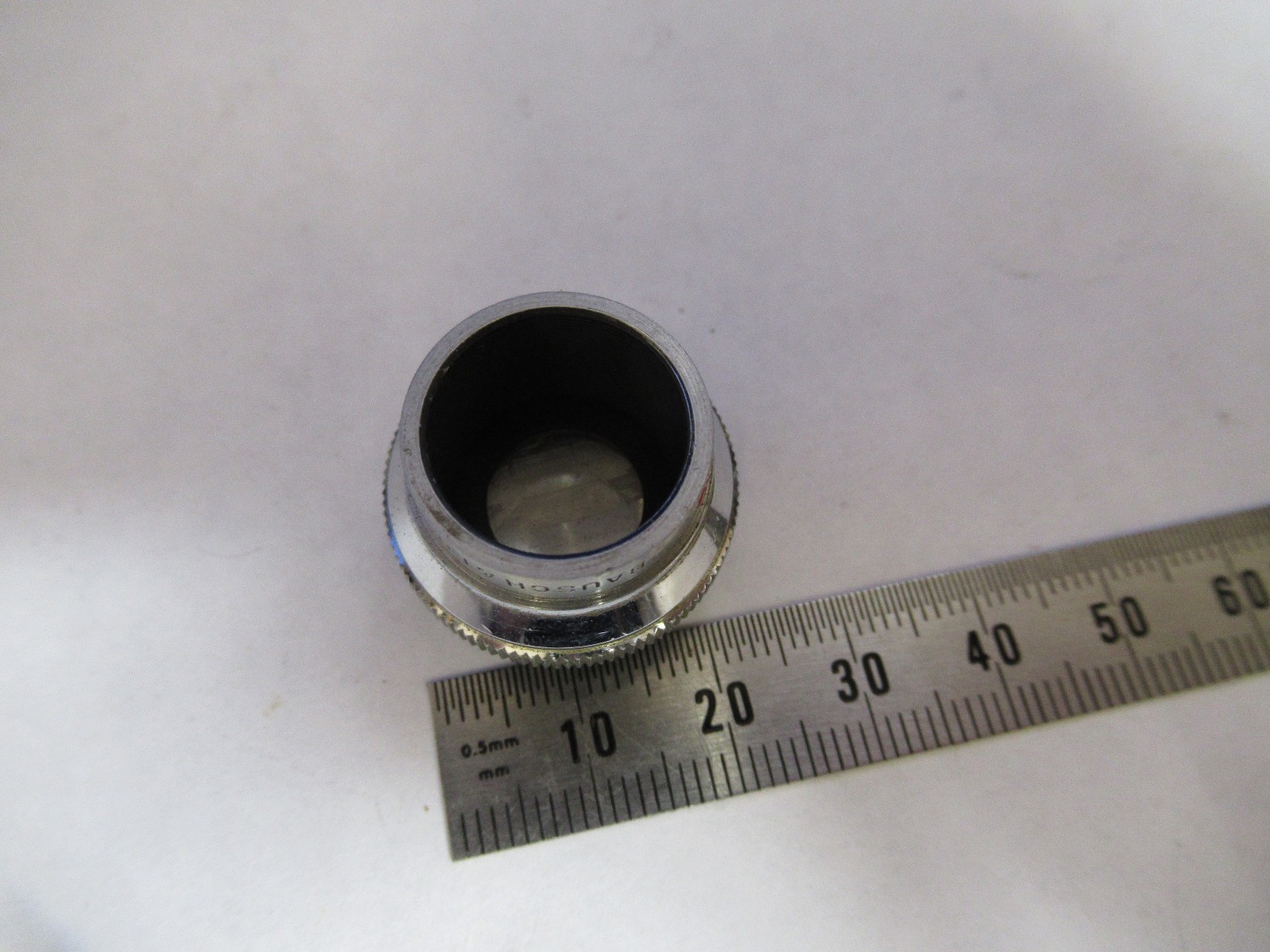 OBJECTIVE 48mm BAUSCH LOMB LENS OPTICS MICROSCOPE PART AS PICTURED U1-A-05