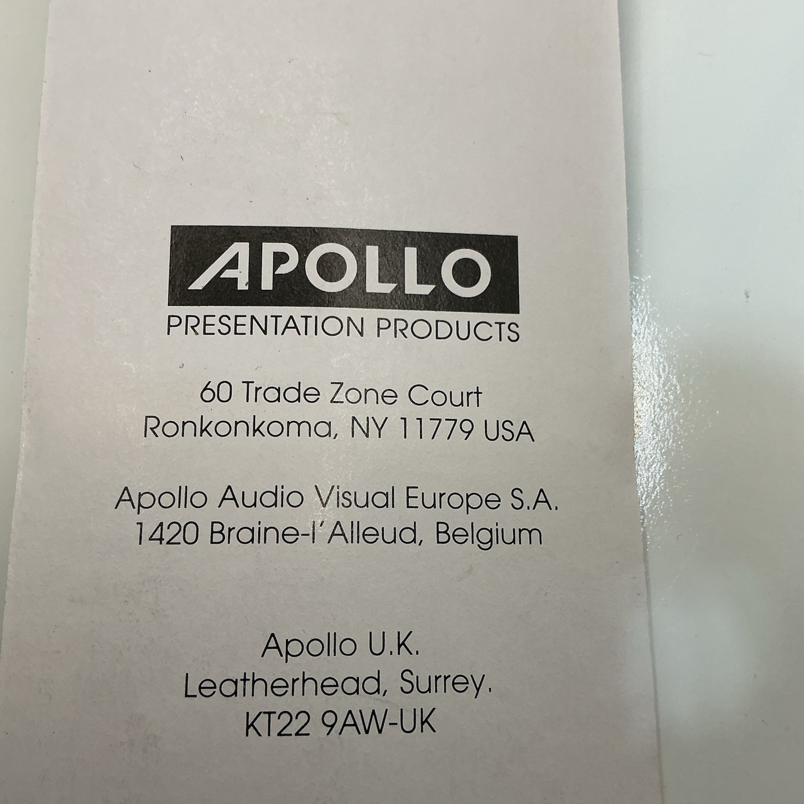 Apollo Pocket Presentation Pointer, Chrome [APO18001]