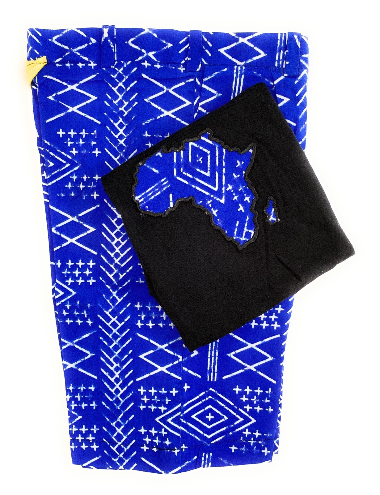 2pc African T-shirt And Shorts. Youth African Clothing.Kente.African Top.Dashiki