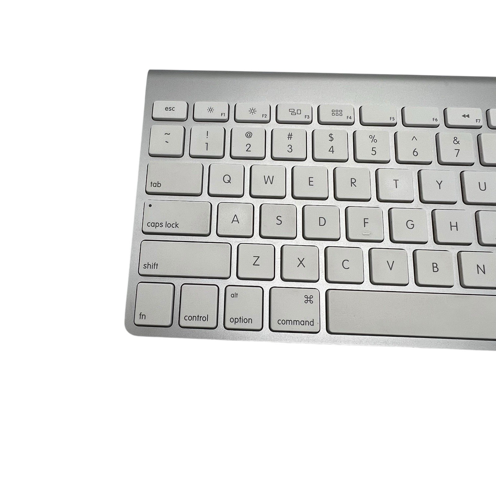 Apple A1314 Wireless Bluetooth Keyboard Silver Tested Working OEM