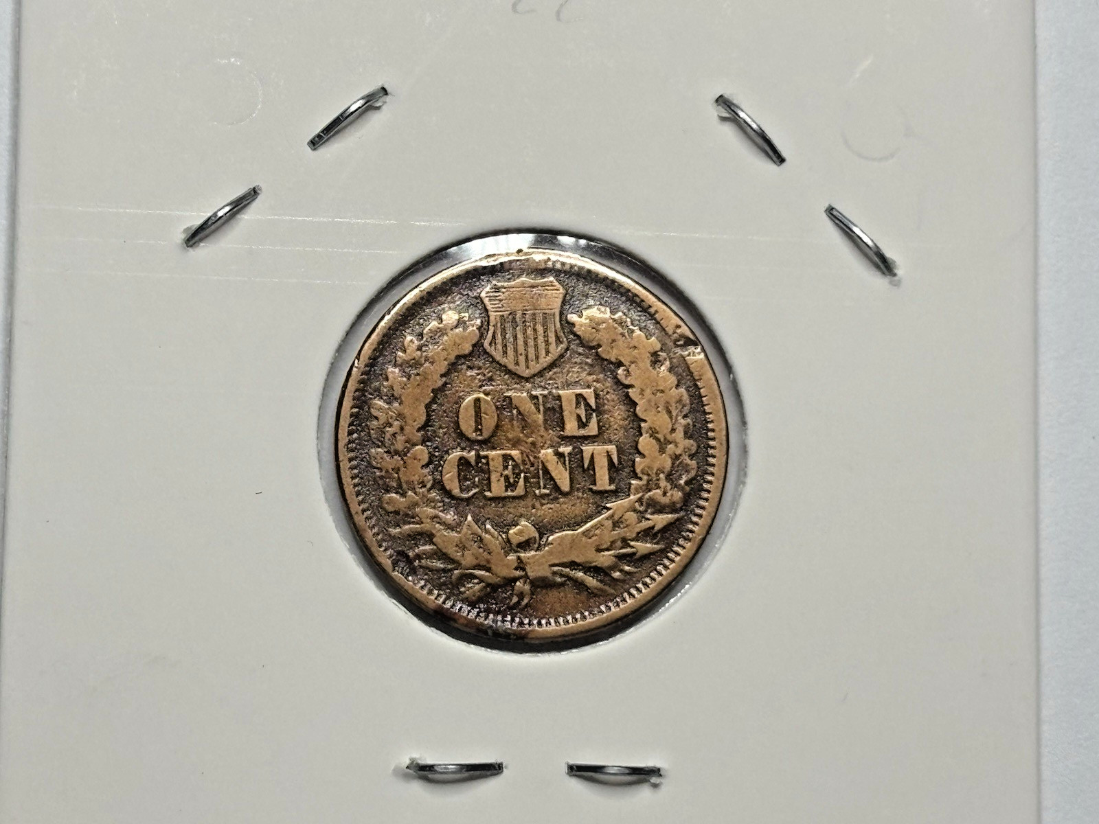 1868 Indian Head One Cent - Semi Key Date - Better Condition