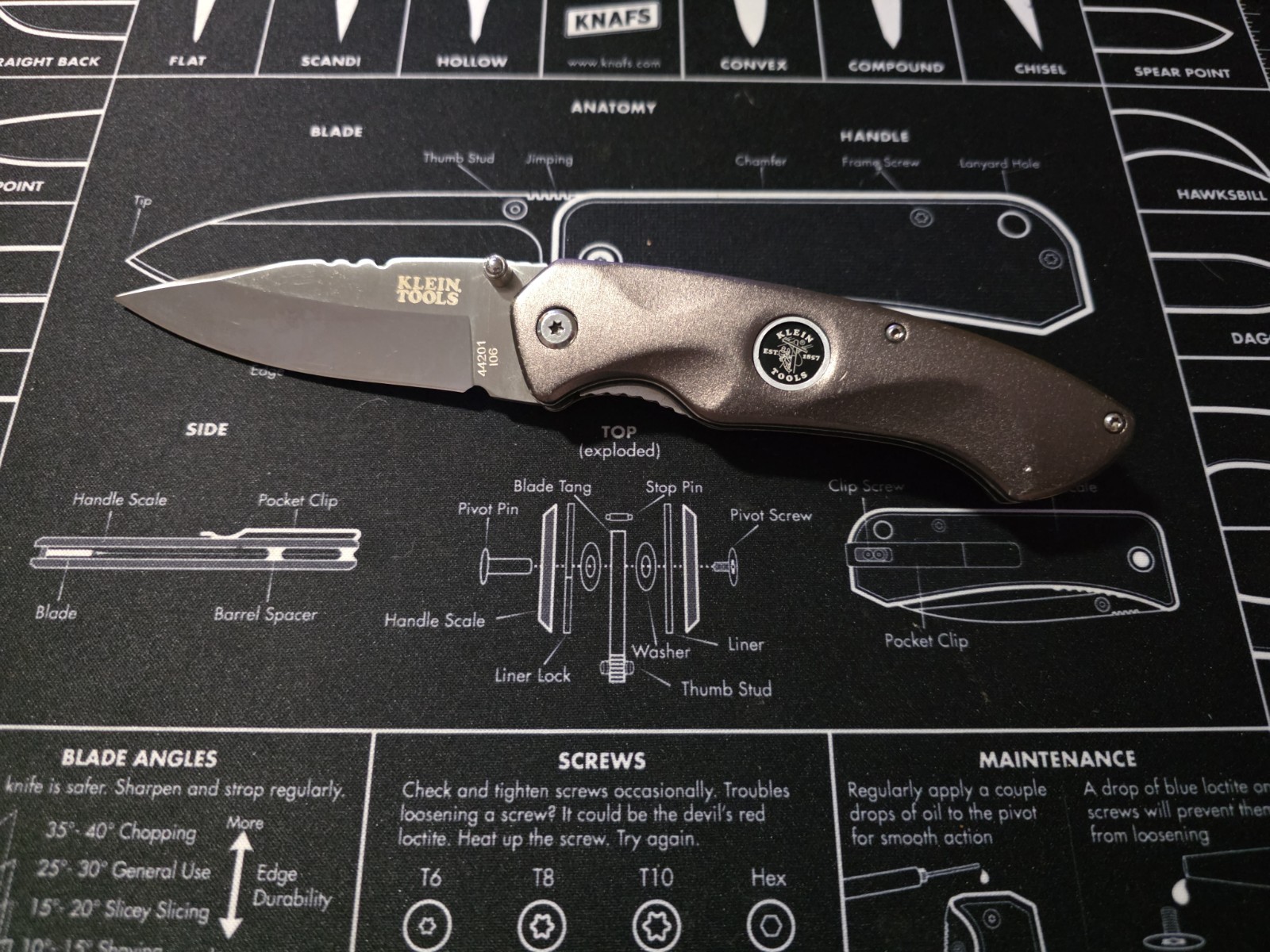 Klein Tools 44201 Electrician's Pocket Knife