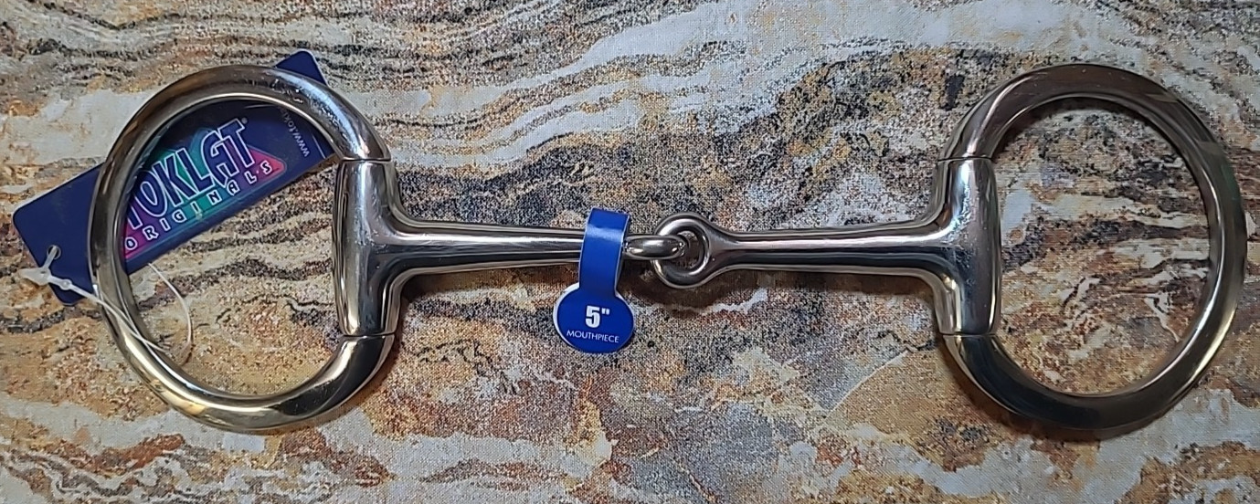 Toklat Eggbutt Snaffle - 5" size