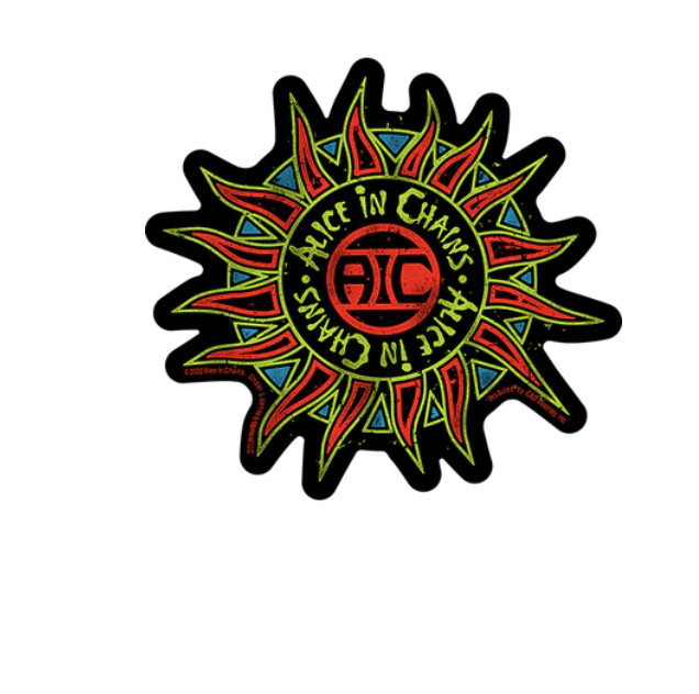 ALICE IN CHAINS - SUN - STICKER - BRAND NEW - MUSIC BAND S-8572