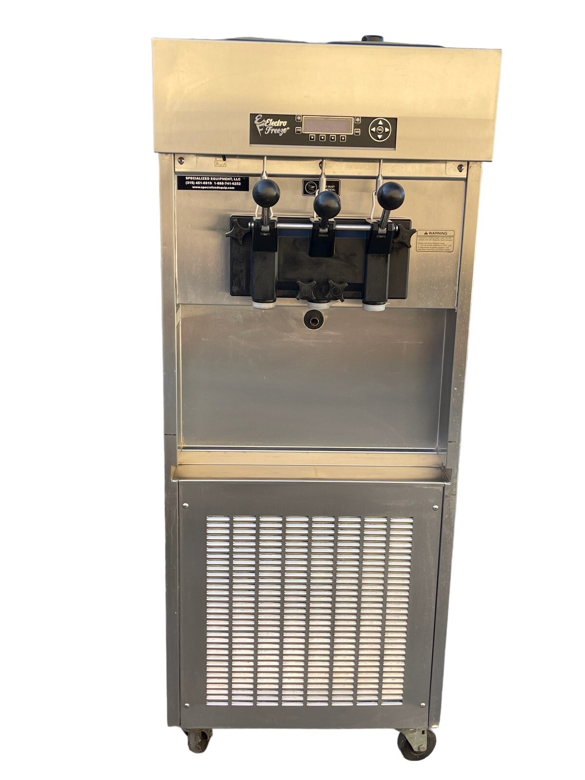 Electro Freeze Soft Serve Machine For Sale SLX400e  Gravity Freezer with VQM