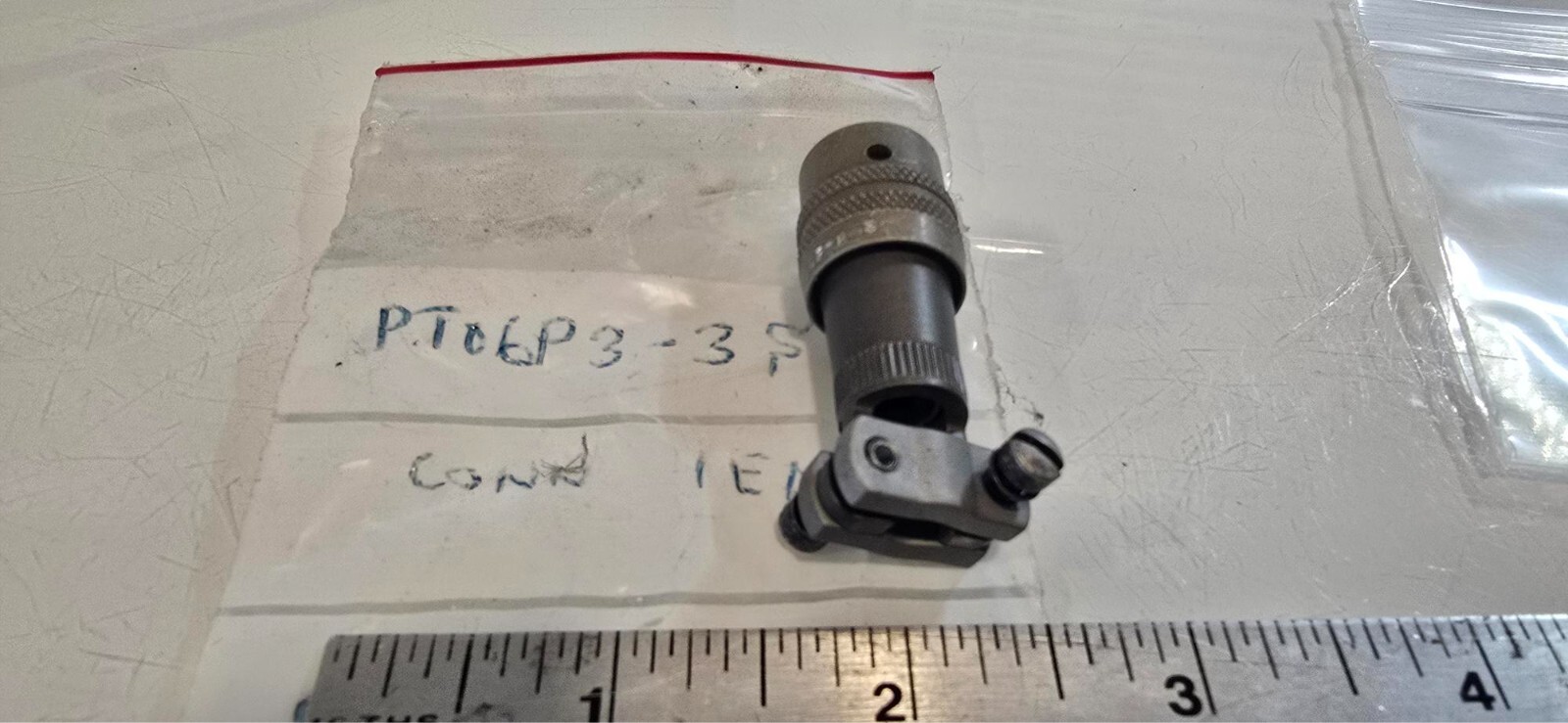 MILITARY STANDARDS CONNECTOR PLUG PT06P3-3S