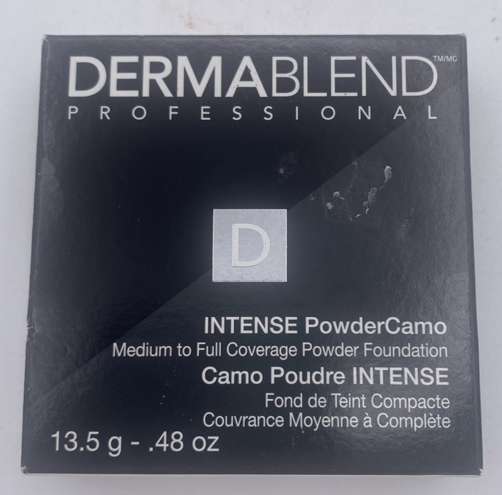 Dermablend Intense Powder Camo Foundation Med-Full Coverage-Cocoa 0.48 Oz-NEW!