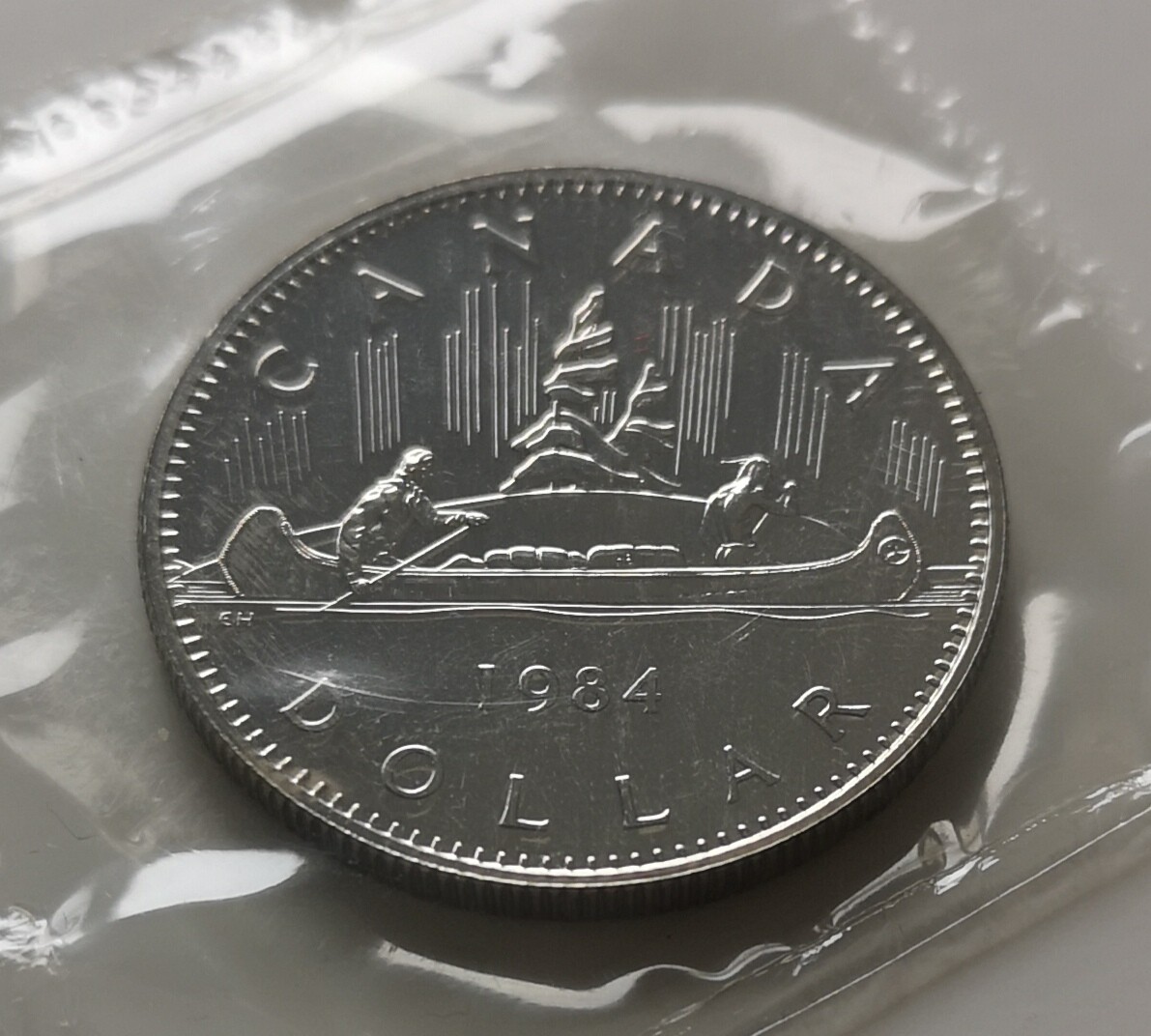 *** CANADA  1984  VOYAGEUR   NICKEL  DOLLAR  *** PROOF  LIKE  MINT  SEALED  ***