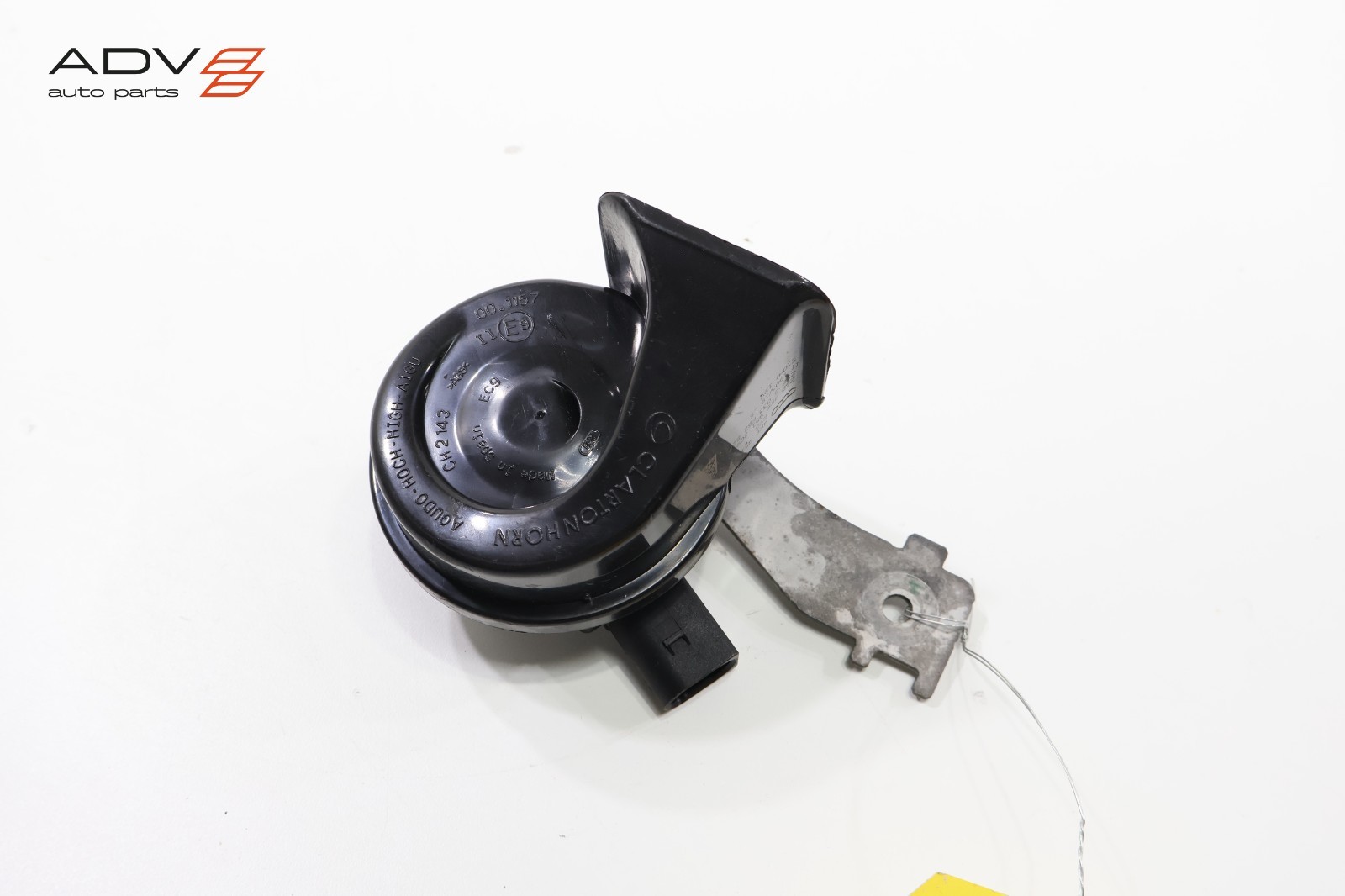 2019-2023 AUDI E-TRON LEFT DRIVER SIDE HIGH NOTE TONE HORN SIGNAL & BRACKET OEM