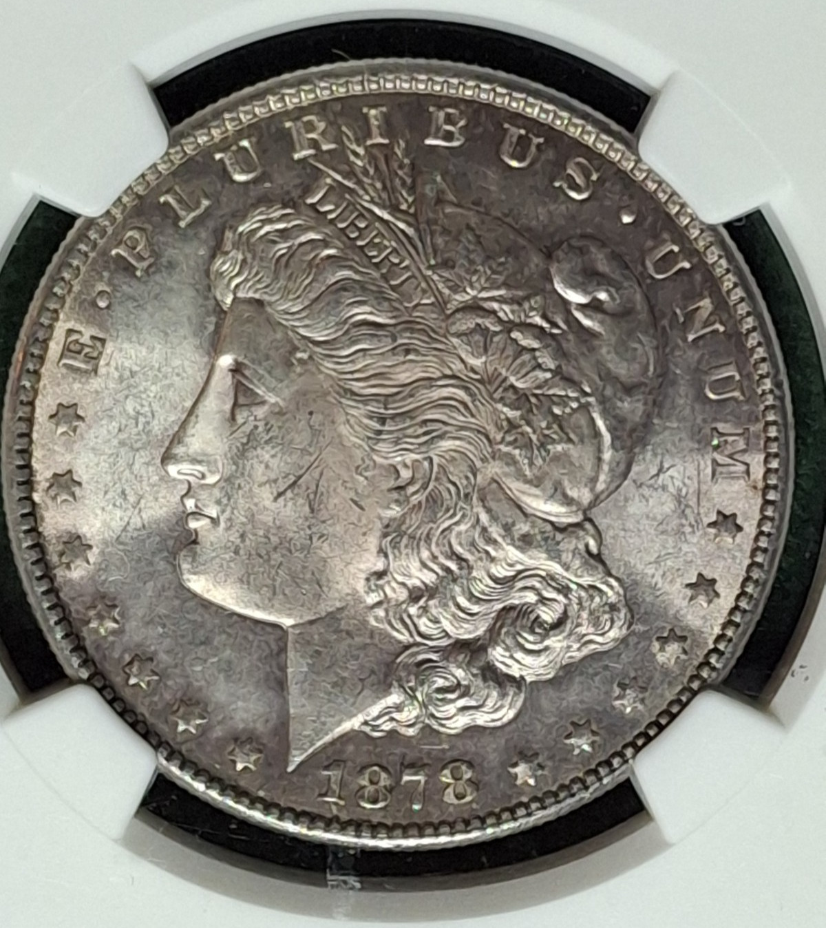 1878 S Morgan Silver Dollar - NGC MS63