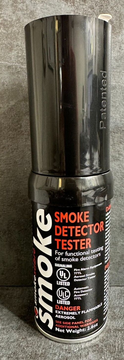 SDI SmokeSabre Smoke Detector Tester, 2.6 Ounce Spray, new