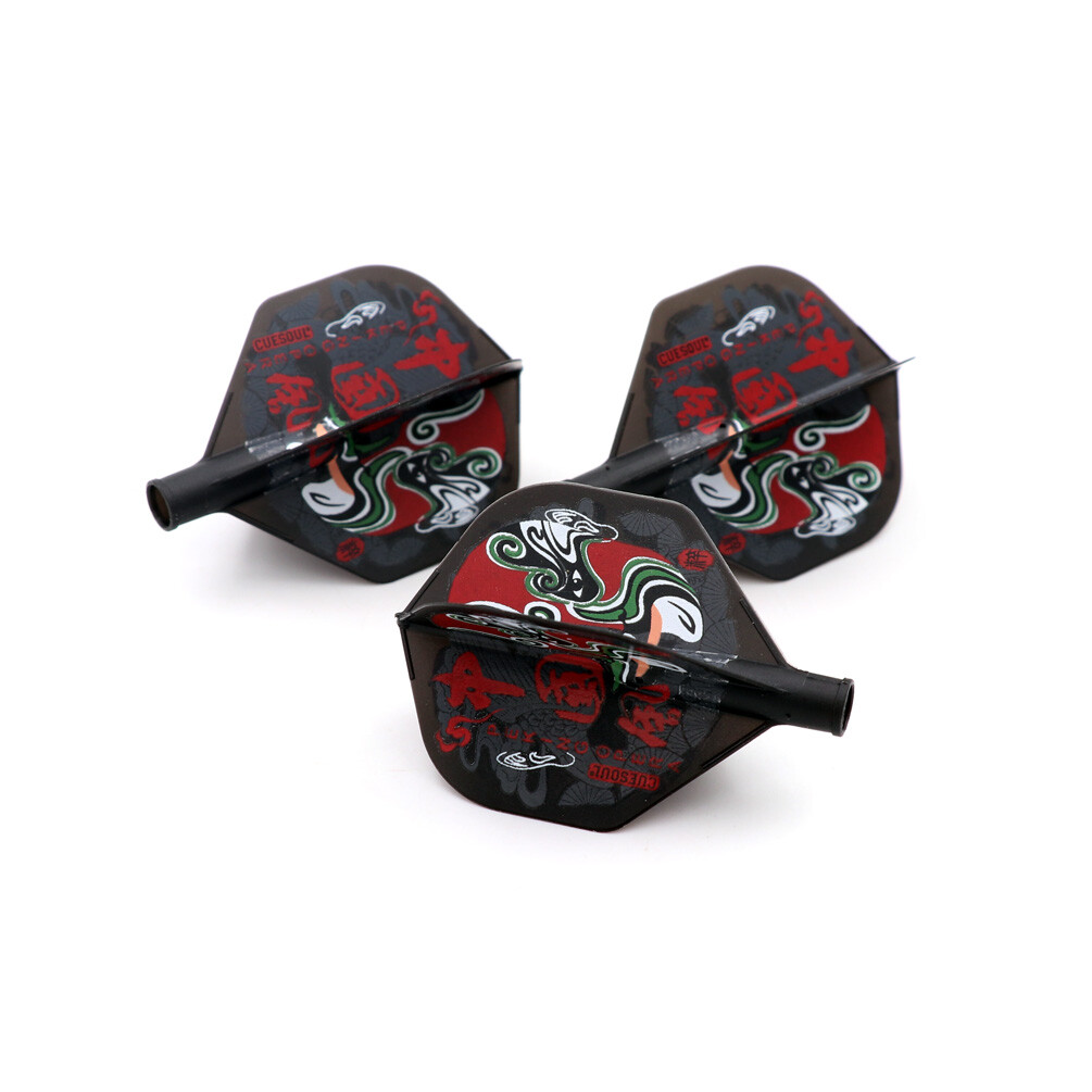 CUESOUL AK4 TERO Dart Flights Standard Shape,Peking Opera Design