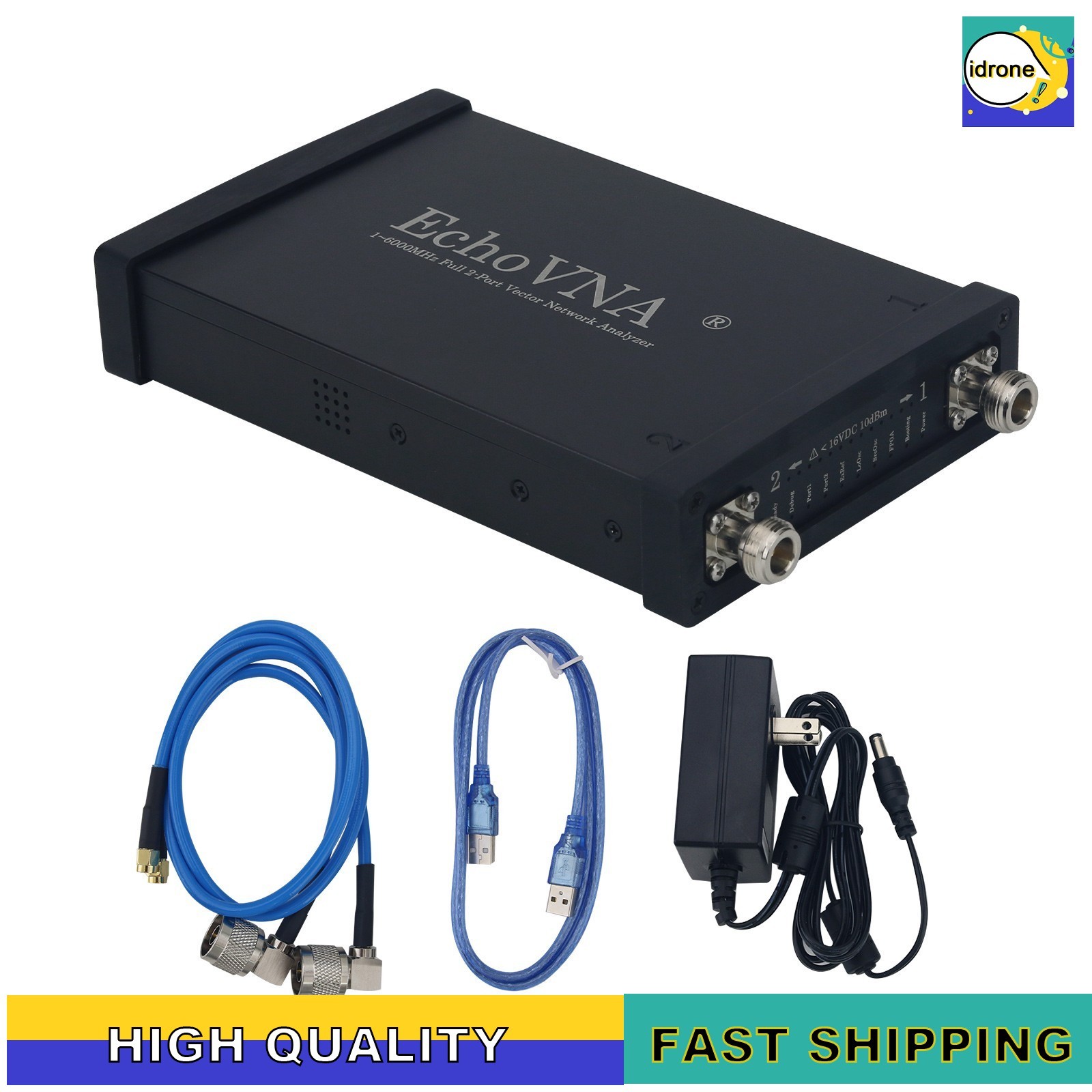 LibreVNA 100K-6GHz Dual Port Vector Network Analyzer w/ Spectrum & Source