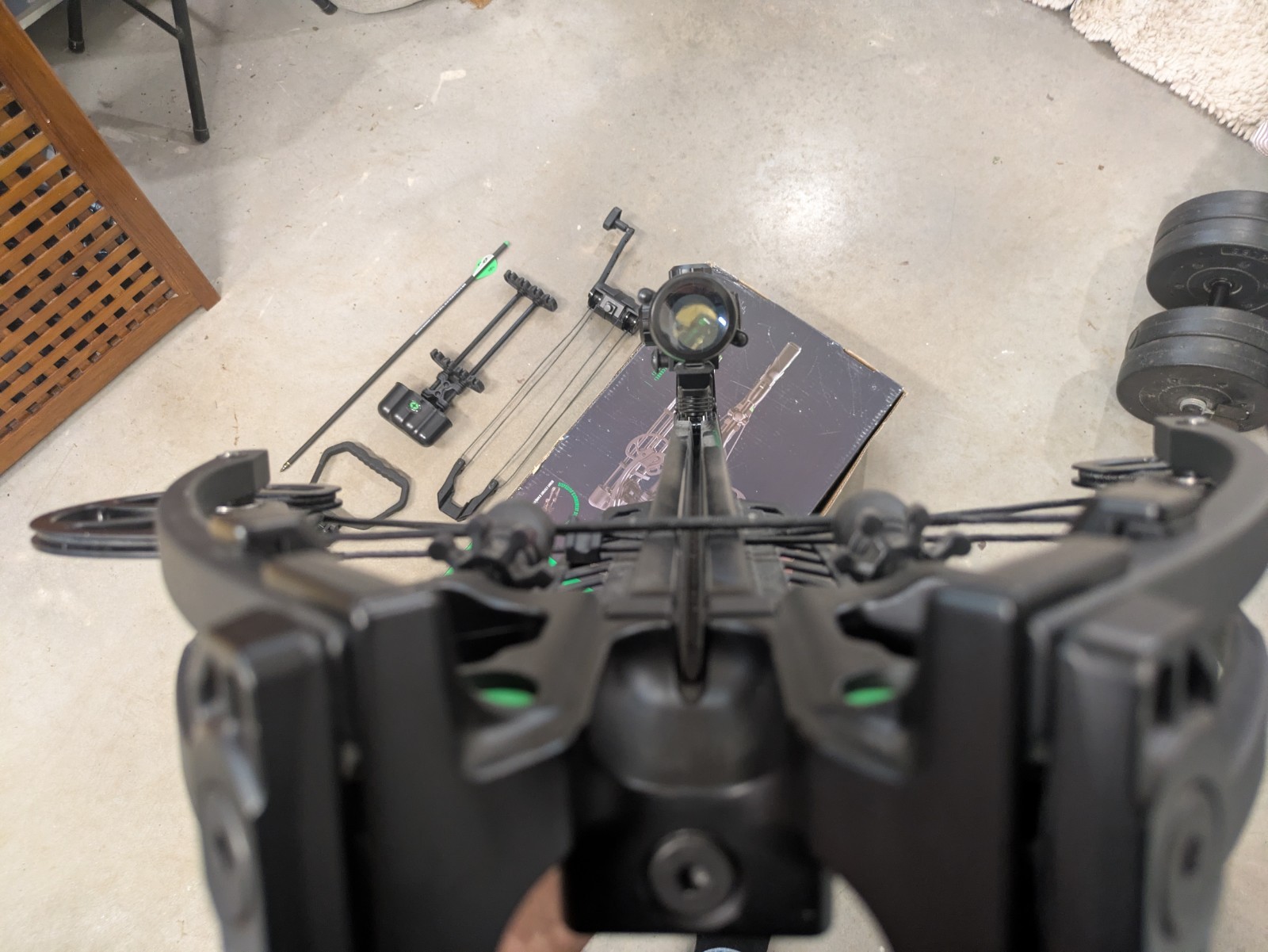 CenterPoint Wrath 430 Compound SC package Crossbow 430 FPS