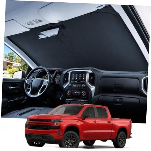 Upgraded Windshield Sunshade for Ch-evrolet Silverado 1500 (2026-2019)
