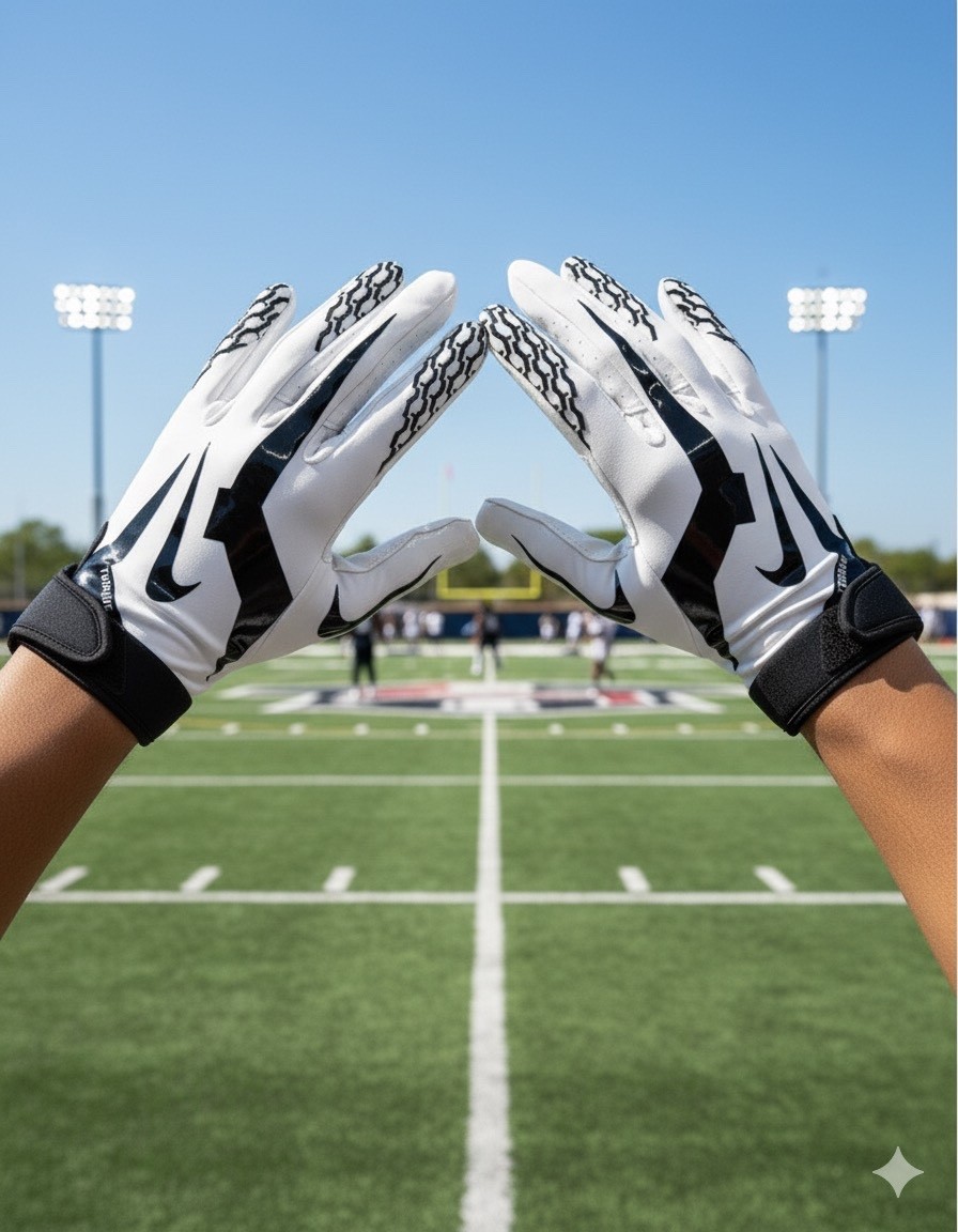 NEW Nike Torque PGF315 Football Receiver Gloves – All Sizes M to 4XL – High Grip