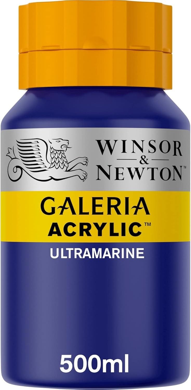 Winsor & Newton Galeria Acrylic Color, 16.9 Fl Oz (Pack of 1), Ultramarine