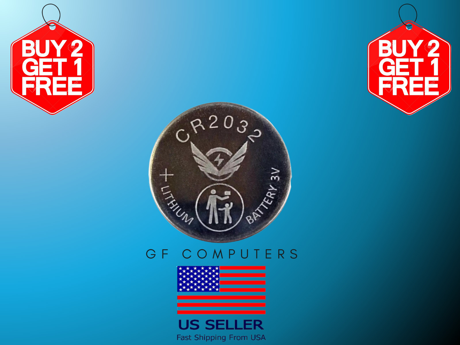 Replacement Battery for Weld-Mask CR2032 3v