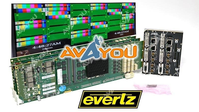 Evertz 7867VIPX-32x2 3G/HD/SD Multi Image Display Processor Multiviewer XLINK