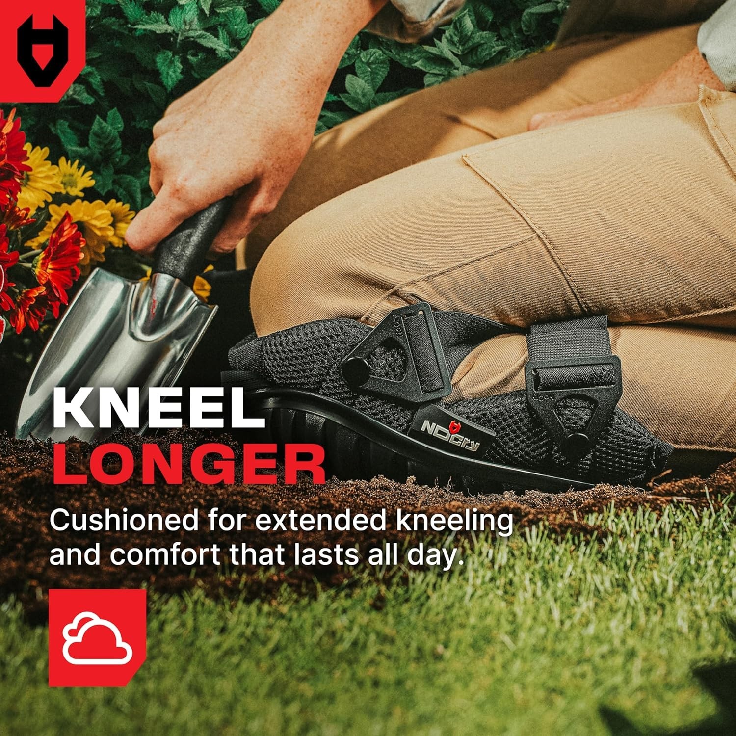 Military Grade Rivets Construction Knee Pads