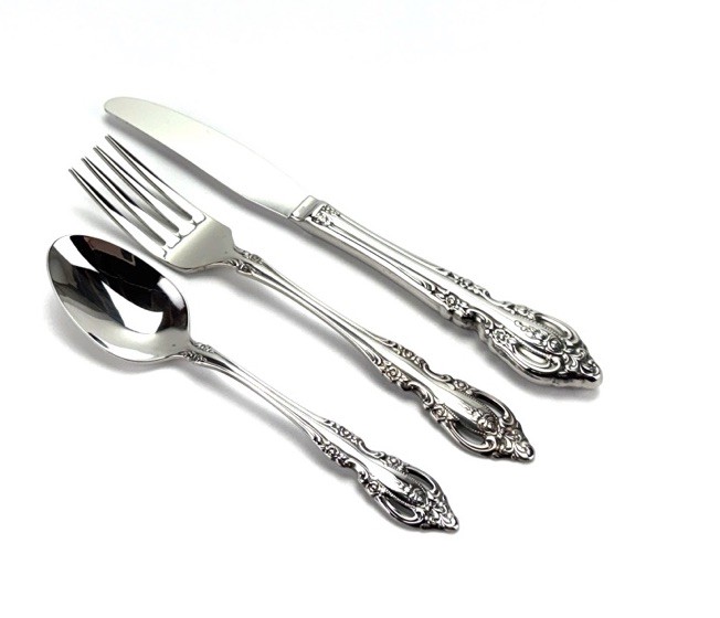 Oneida BRAHMS 3 Piece Set Child Youth Stainless Steel Fork Spoon Knife